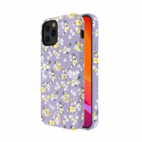 Hoesje voor iPhone 12 Pro Max Kingxbar Bloemen