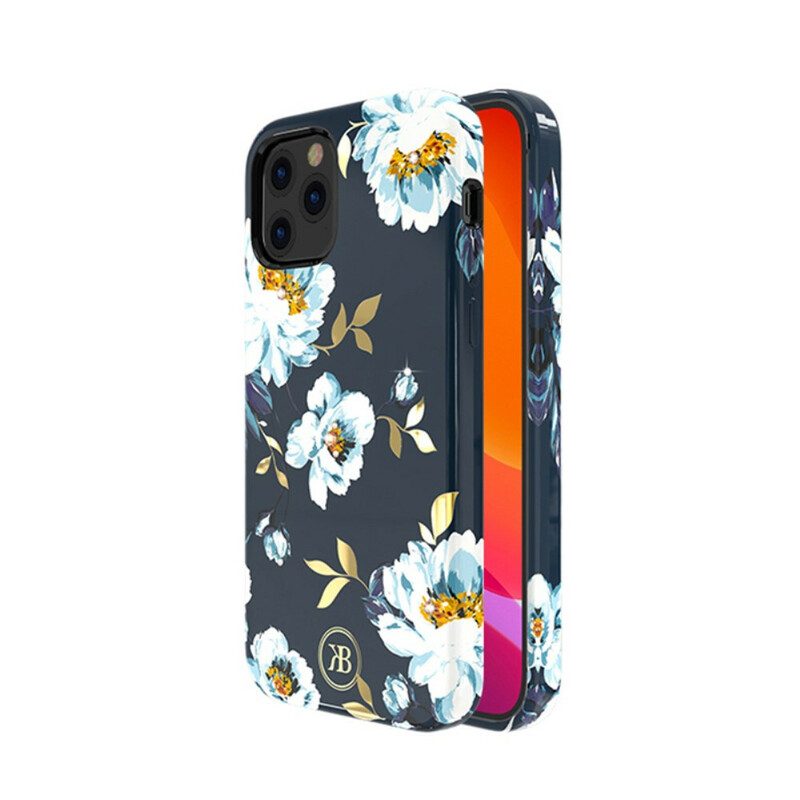 Hoesje voor iPhone 12 Pro Max Kingxbar Bloemen