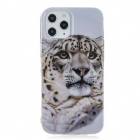 Hoesje voor iPhone 12 Pro Max Koning Tijger