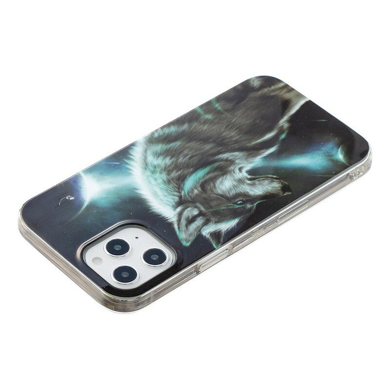 Hoesje voor iPhone 12 Pro Max Koninklijke Wolf