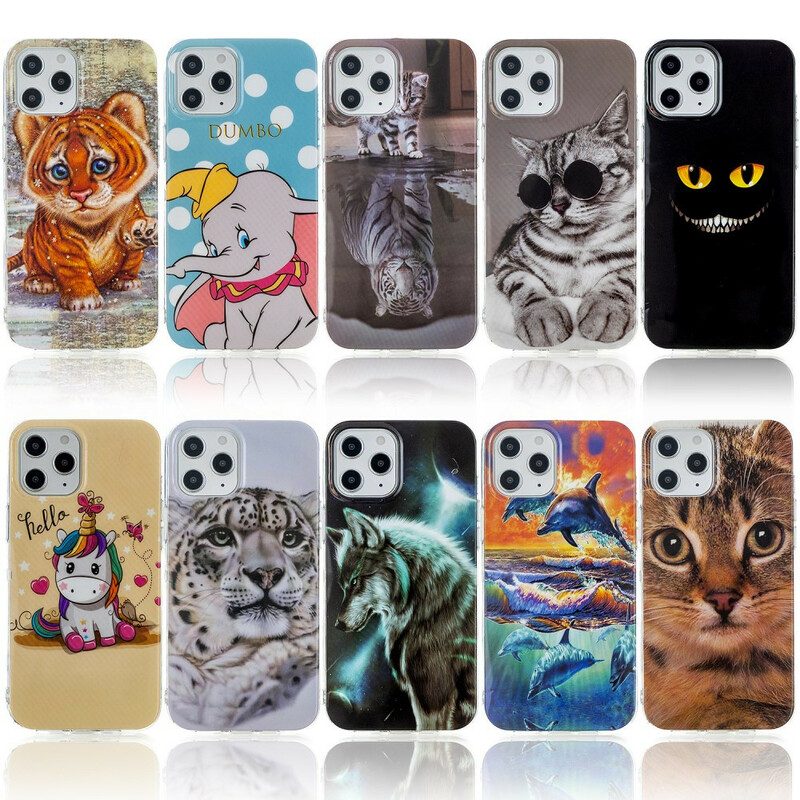 Hoesje voor iPhone 12 Pro Max Koninklijke Wolf