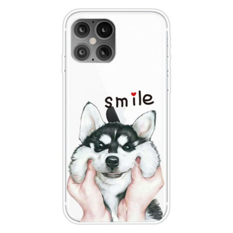 Hoesje voor iPhone 12 Pro Max Lach Hond