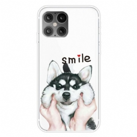 Hoesje voor iPhone 12 Pro Max Lach Hond