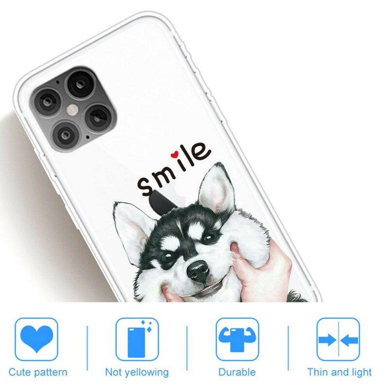 Hoesje voor iPhone 12 Pro Max Lach Hond