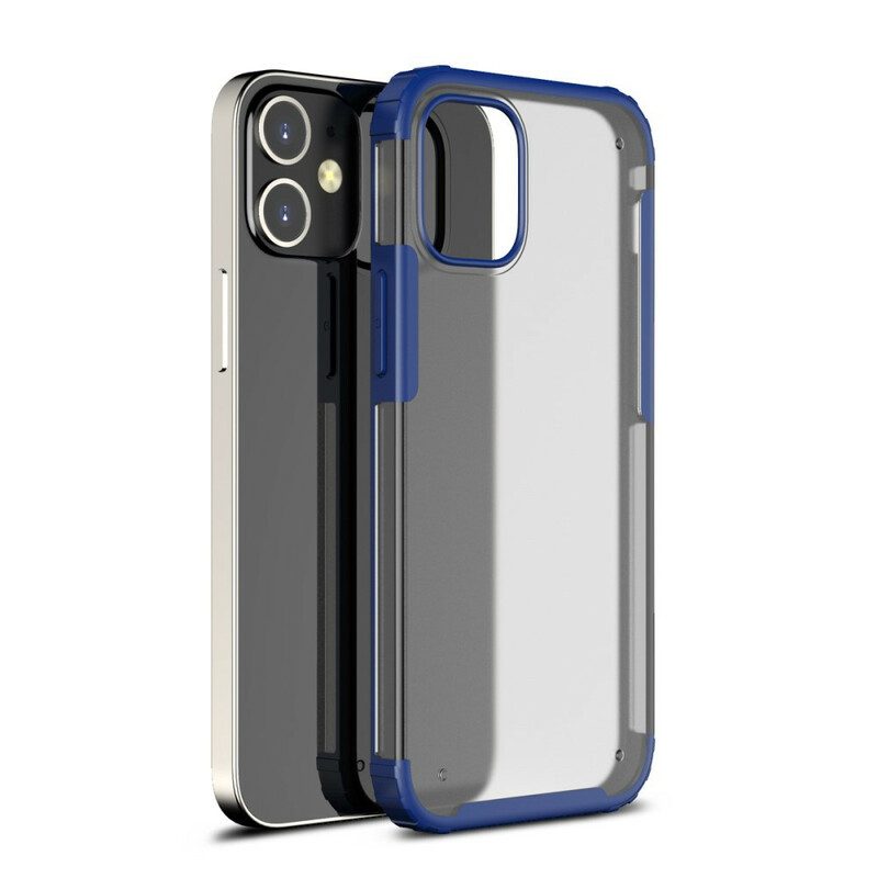 Hoesje voor iPhone 12 Pro Max Mat Transparante Hybride