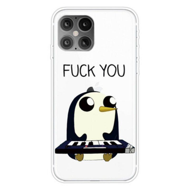 Hoesje voor iPhone 12 Pro Max Pinguïn Neuk Je