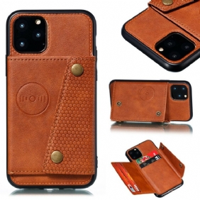 Hoesje voor iPhone 12 Pro Max Portemonnee Snap Portemonnee