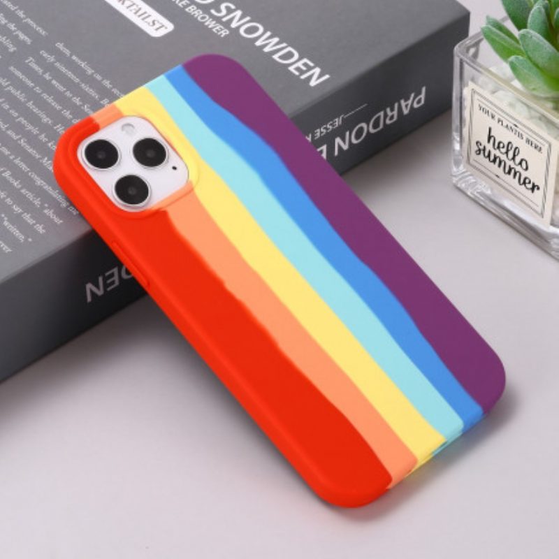 Hoesje voor iPhone 12 Pro Max Regenboog