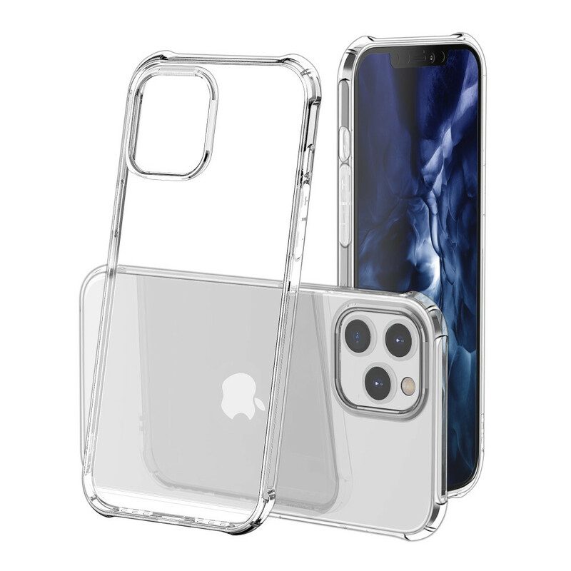 Hoesje voor iPhone 12 Pro Max Transparant Leeu-ontwerp