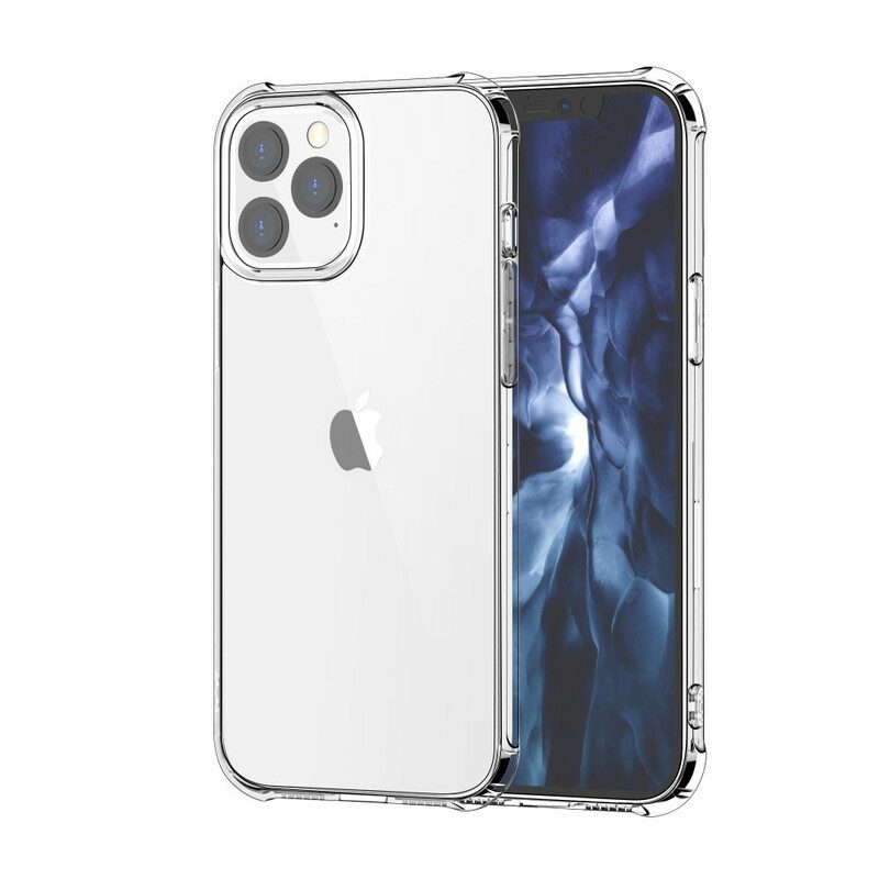 Hoesje voor iPhone 12 Pro Max Transparant Leeu-ontwerp