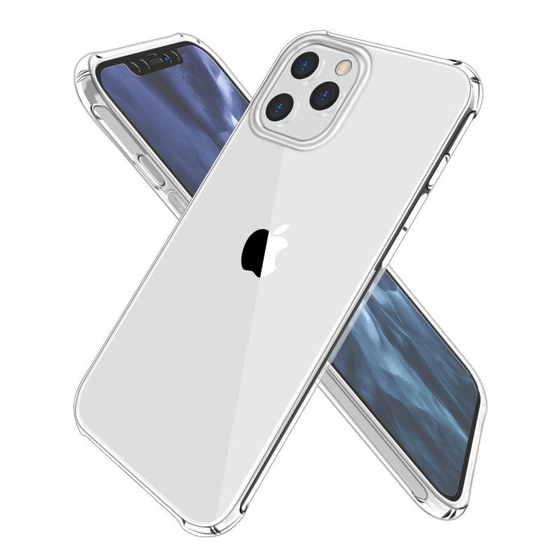 Hoesje voor iPhone 12 Pro Max Transparant Leeu-ontwerp