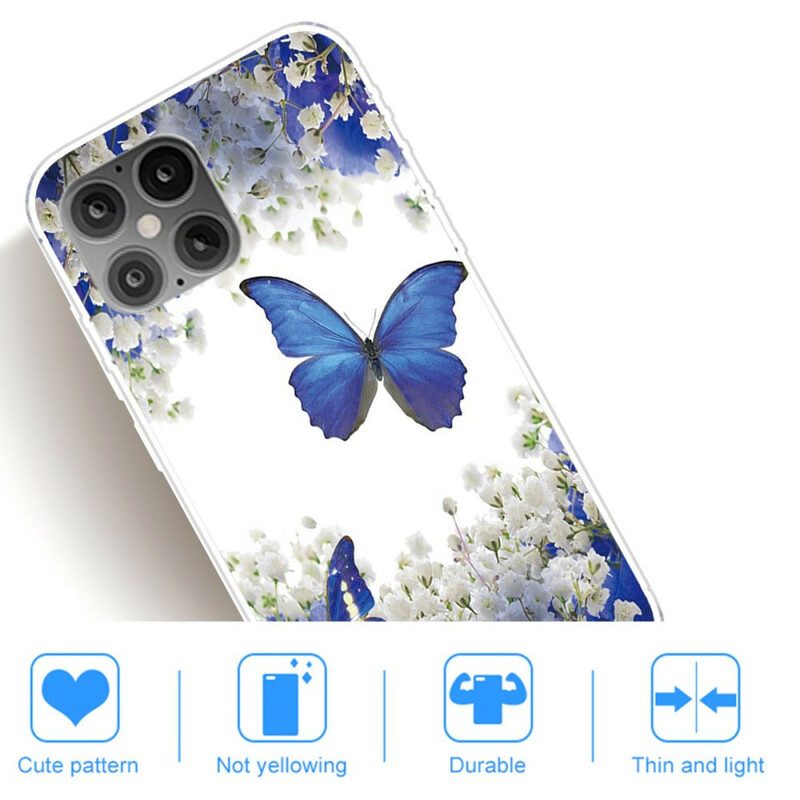 Hoesje voor iPhone 12 Pro Max Vlinders