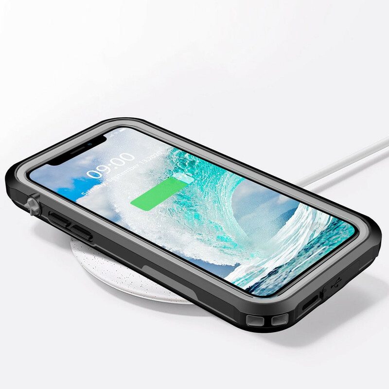 Hoesje voor iPhone 12 Pro Max Waterbestendig Transparant