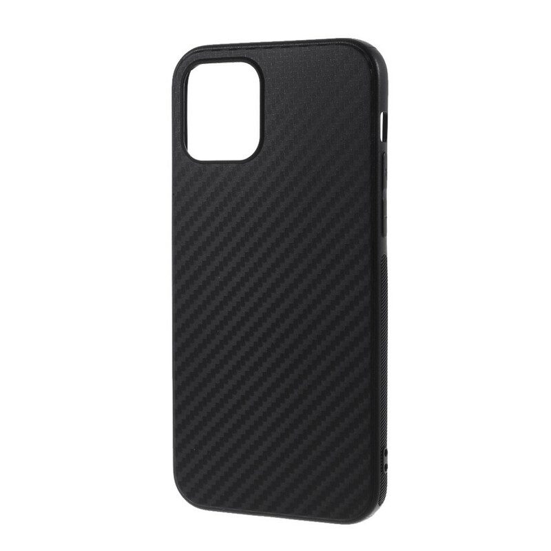 Telefoonhoesje voor iPhone 12 Pro Max Koolstofvezel