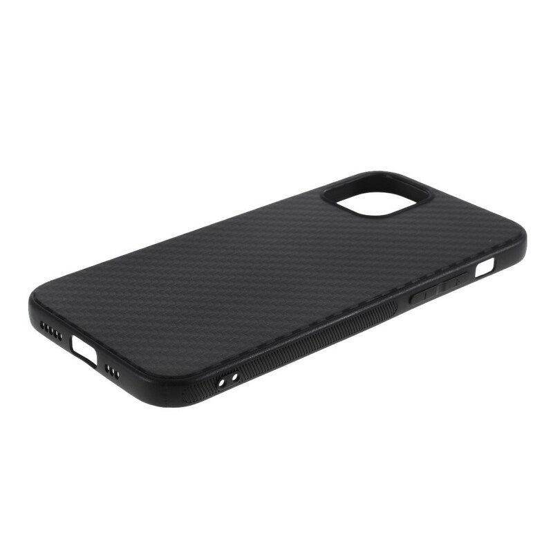 Telefoonhoesje voor iPhone 12 Pro Max Koolstofvezel