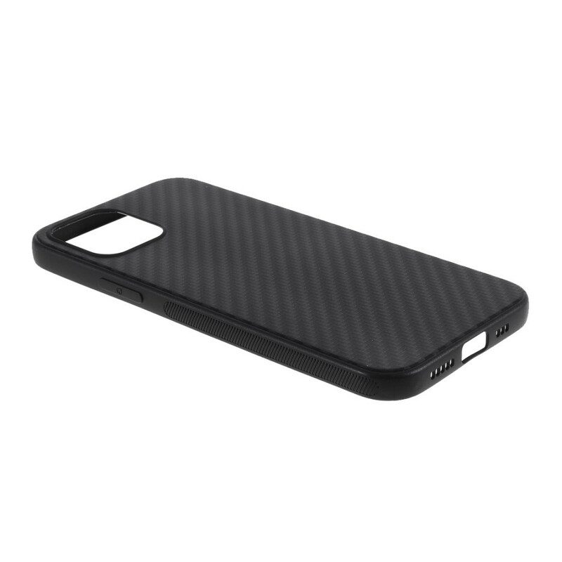 Telefoonhoesje voor iPhone 12 Pro Max Koolstofvezel