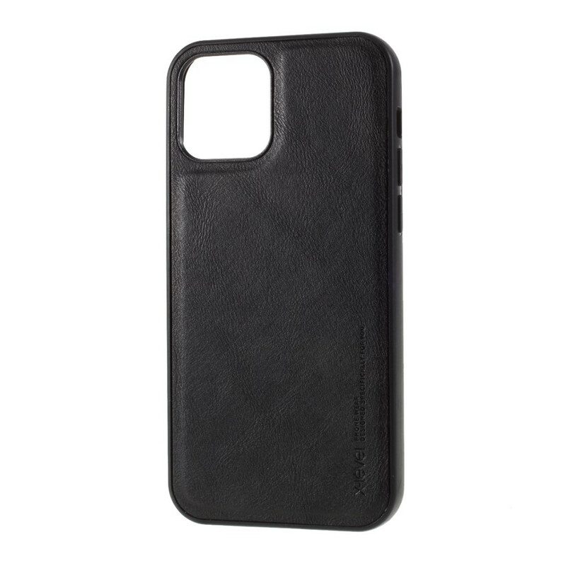 Telefoonhoesje voor iPhone 12 Pro Max Vintage Serie X-niveau