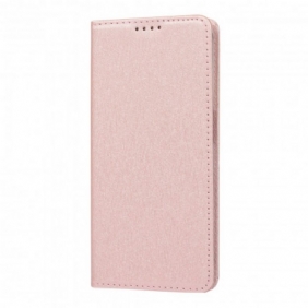 Bescherming Hoesje voor Oppo A54 5G / A74 5G Folio-hoesje Zachte Lederen Stijl Met Riem