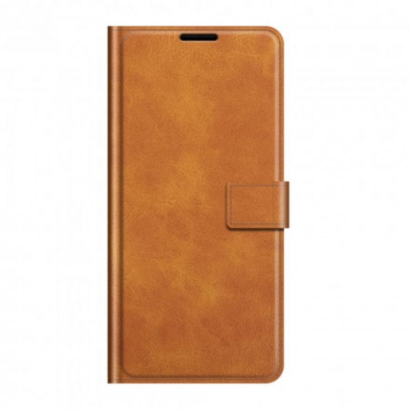 Flip Case voor Oppo A54 5G / A74 5G Klassieke Retro Lederen Stijl