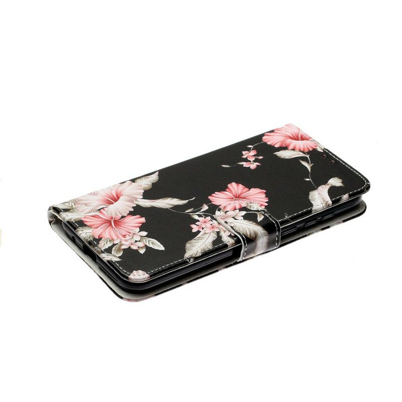 Flip Case voor Huawei Y5p Talloze Bloemen