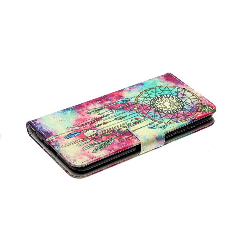 Folio-hoesje voor Huawei Y5p Betoverde Mandala