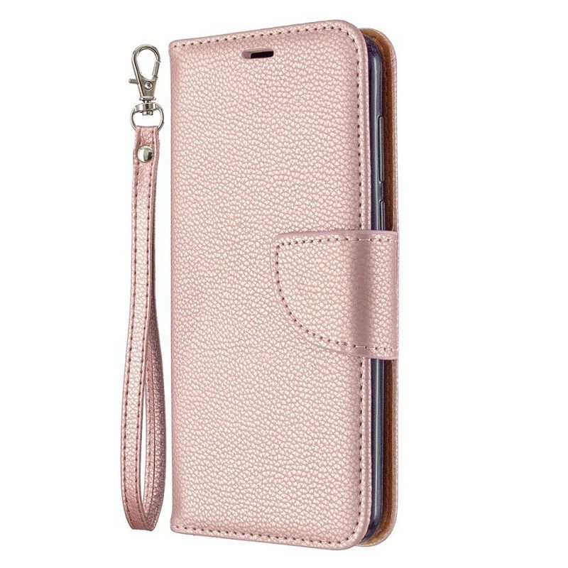 Folio-hoesje voor Huawei Y5p Flip Case Lychee Rabat Schuin