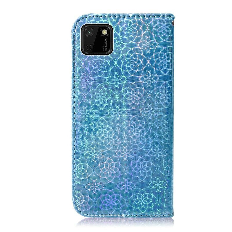 Folio-hoesje voor Huawei Y5p Pure Kleur