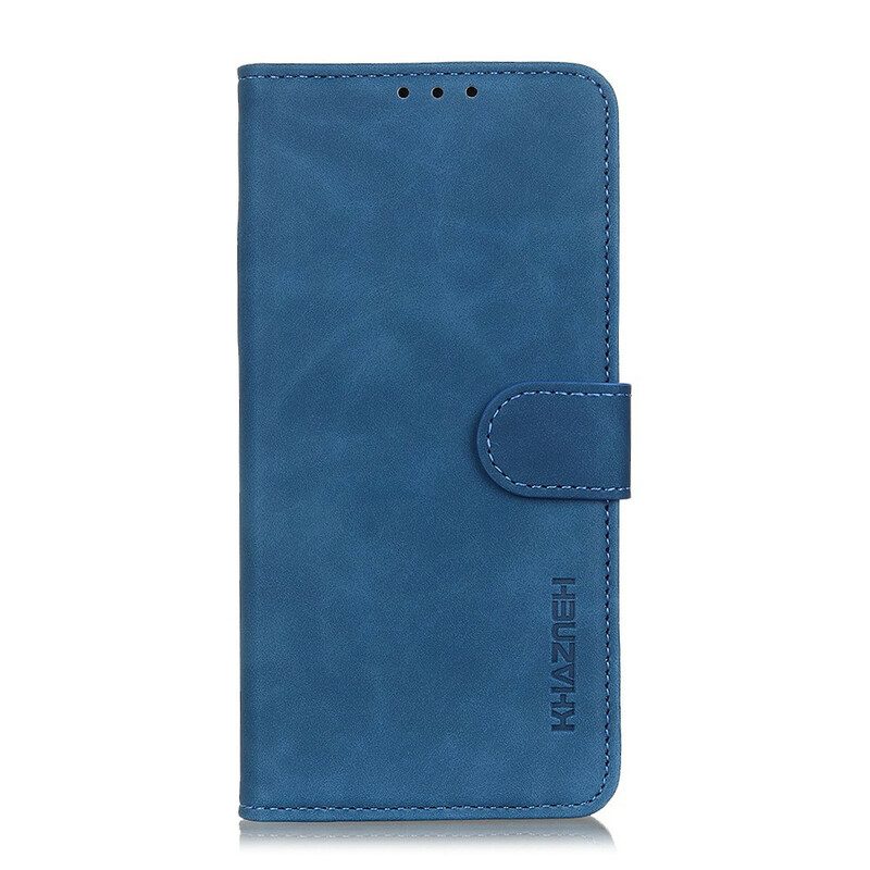 Leren Hoesje voor Huawei Y5p Khazneh Vintage Leereffect