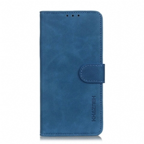 Leren Hoesje voor Huawei Y5p Khazneh Vintage Leereffect