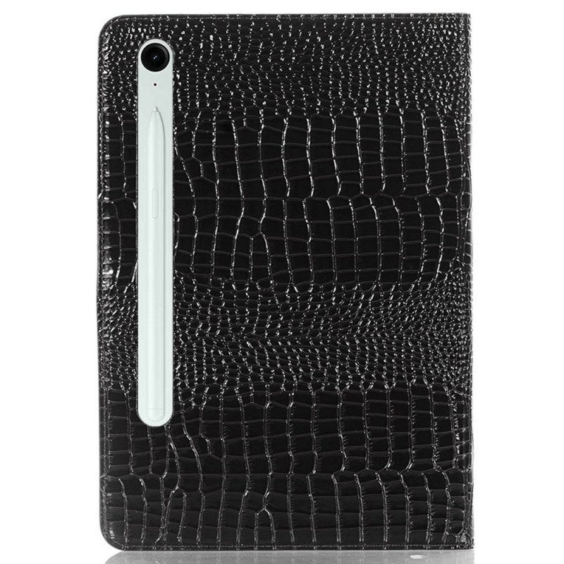 Cover Samsung Galaxy Tab S9 Fe Krokodilstijl