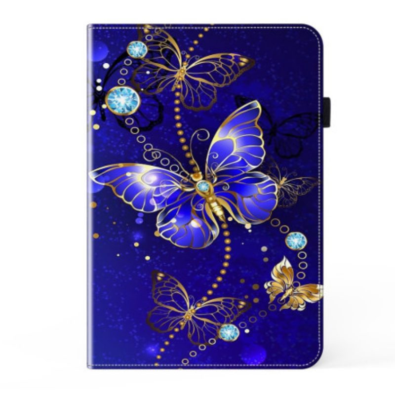 Hoesje Case Samsung Galaxy Tab S9 Fe Telefoonhoesje Diamantvlinders