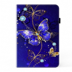 Hoesje Case Samsung Galaxy Tab S9 Fe Telefoonhoesje Diamantvlinders