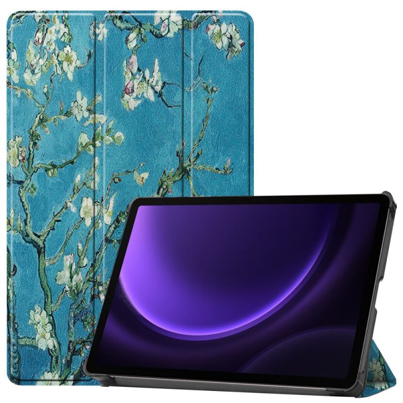 Samsung Galaxy Tab S9 Fe Abrikozenbloemen