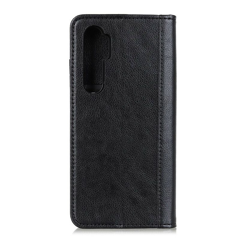 Bescherming Hoesje voor OnePlus Nord Folio-hoesje Litchi Splitleer