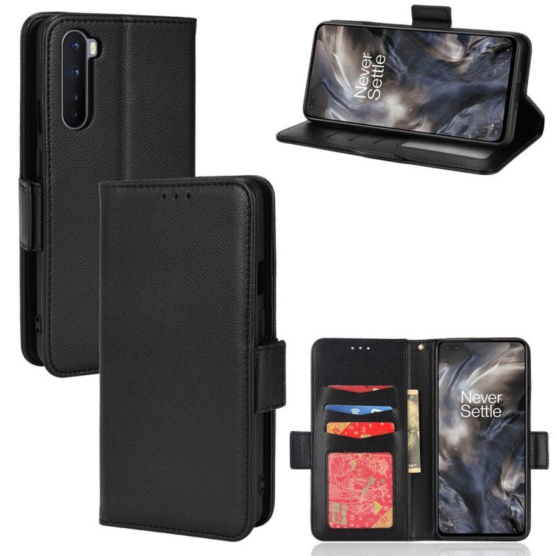 Flip Case voor OnePlus Nord Folio-hoesje Flap Dubbele Nieuwe Kleuren