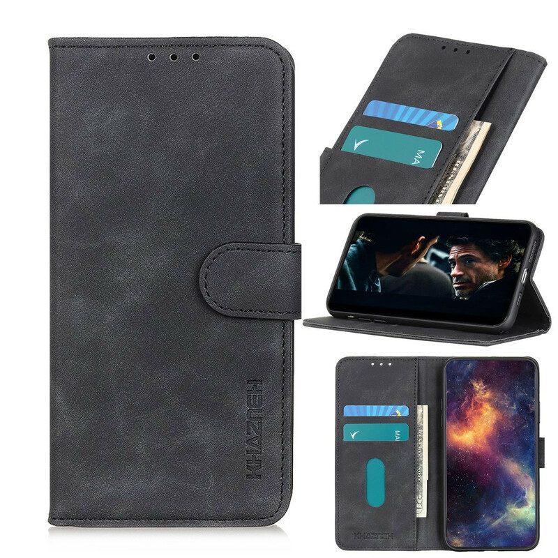 Flip Case voor OnePlus Nord Khazneh Vintage Leereffect