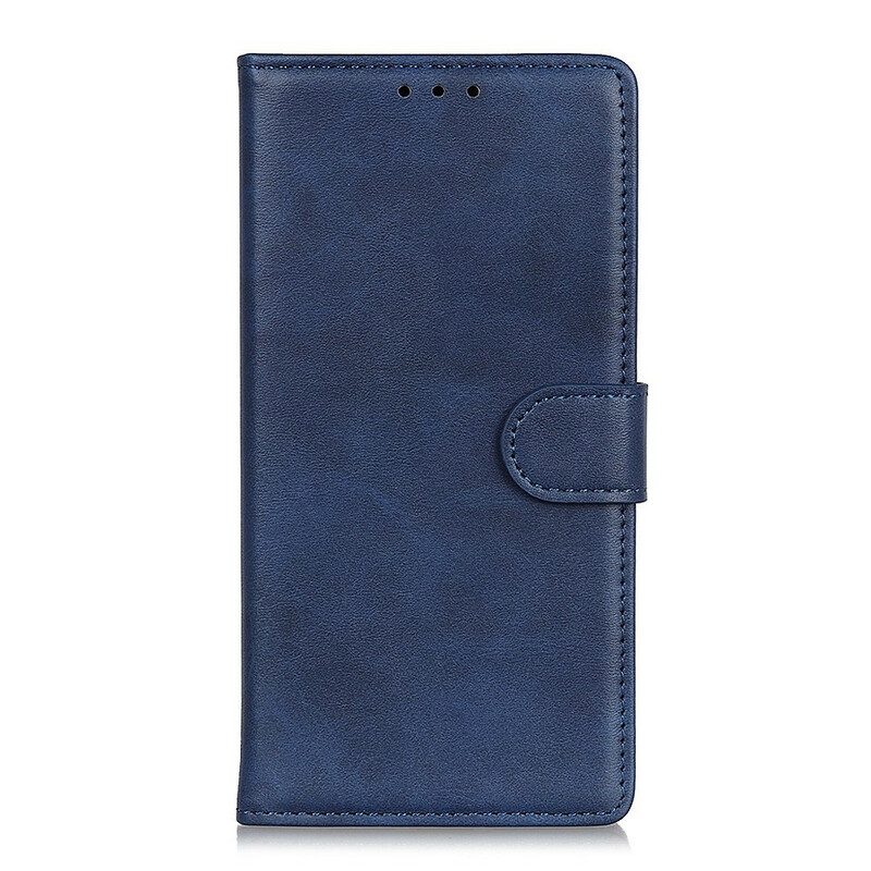 Flip Case voor OnePlus Nord Retro Mat Leereffect