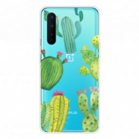 Hoesje voor OnePlus Nord Aquarel Cactussen