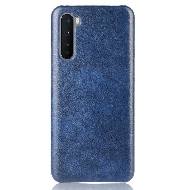 Hoesje voor OnePlus Nord Litchi Performance Leereffect