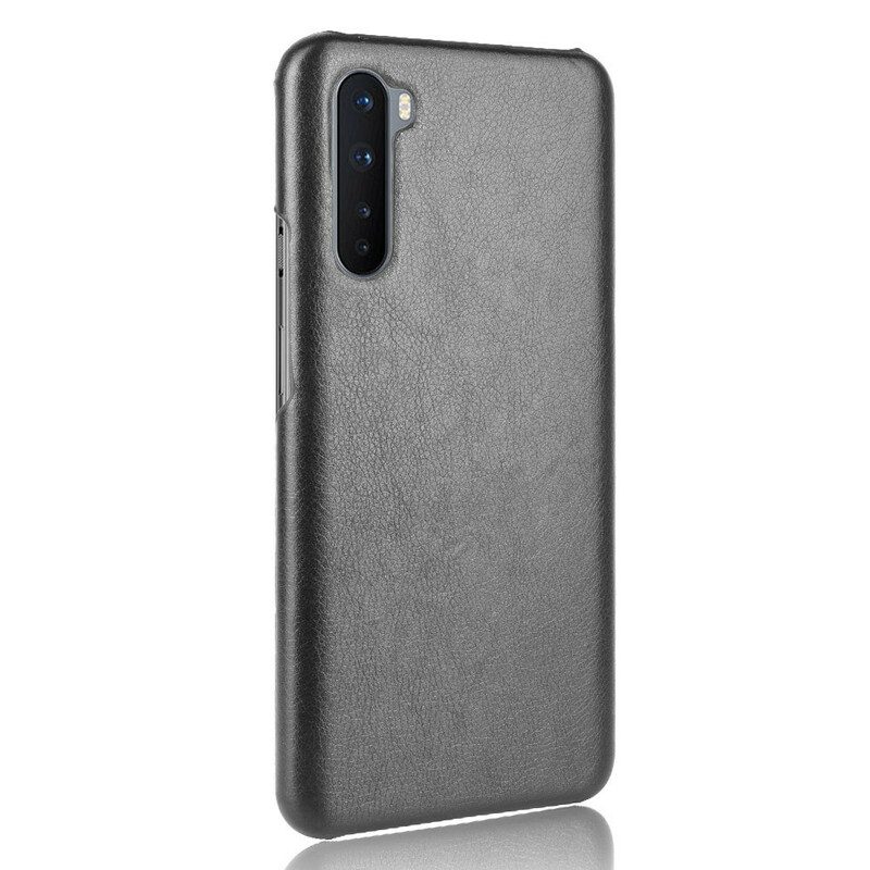 Hoesje voor OnePlus Nord Litchi Performance Leereffect