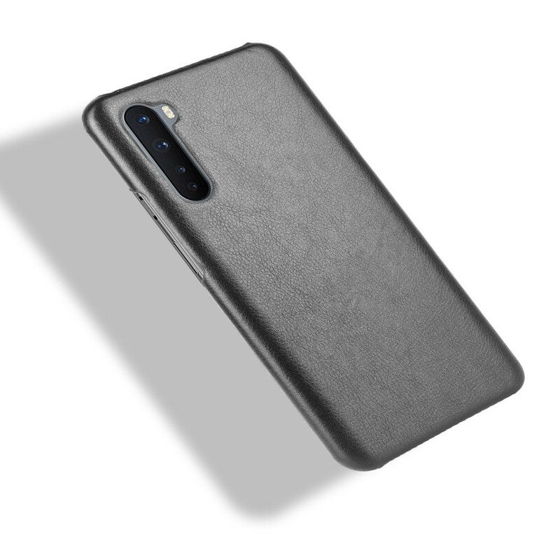 Hoesje voor OnePlus Nord Litchi Performance Leereffect