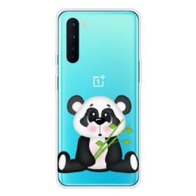 Hoesje voor OnePlus Nord Naadloze Trieste Panda