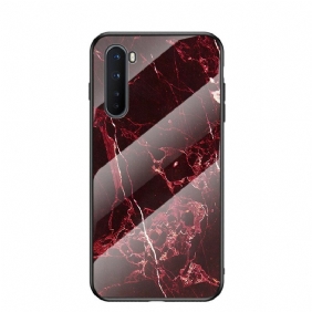 Hoesje voor OnePlus Nord Premium Kleuren Gehard Glas