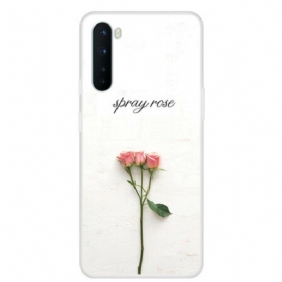 Hoesje voor OnePlus Nord Spray Rozen