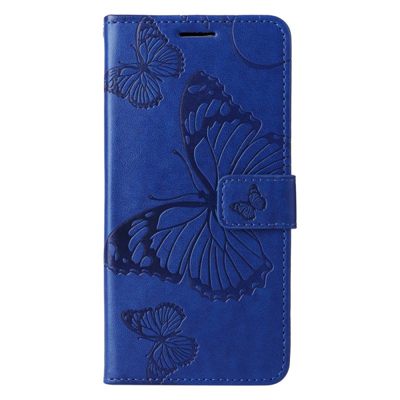 Flip Case Leren Samsung Galaxy S24 Plus 5g Reuzevlinders