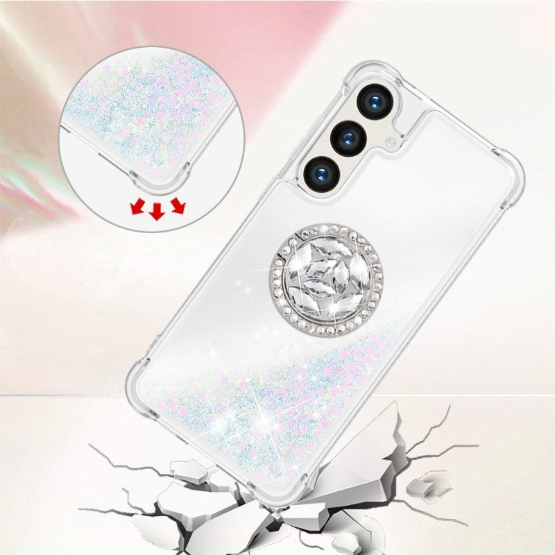 Hoesje Samsung Galaxy S24 Plus 5g Glitterringsteun