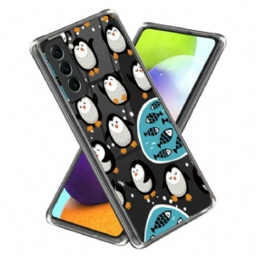 Hoesje Samsung Galaxy S24 Plus 5g Pinguïns