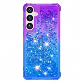 Hoesje Samsung Galaxy S24 Plus 5g Vloeibare Glitters