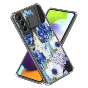 Hoesje Voor Samsung Galaxy S24 Plus 5g Bloemen