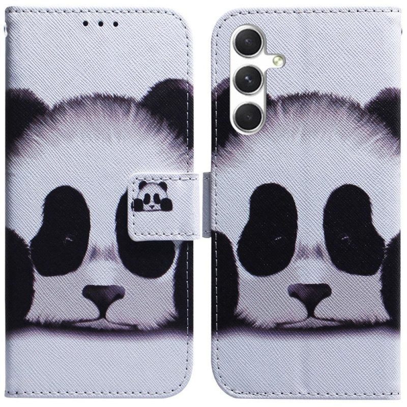 Leren Hoesje Samsung Galaxy S24 Plus 5g Panda